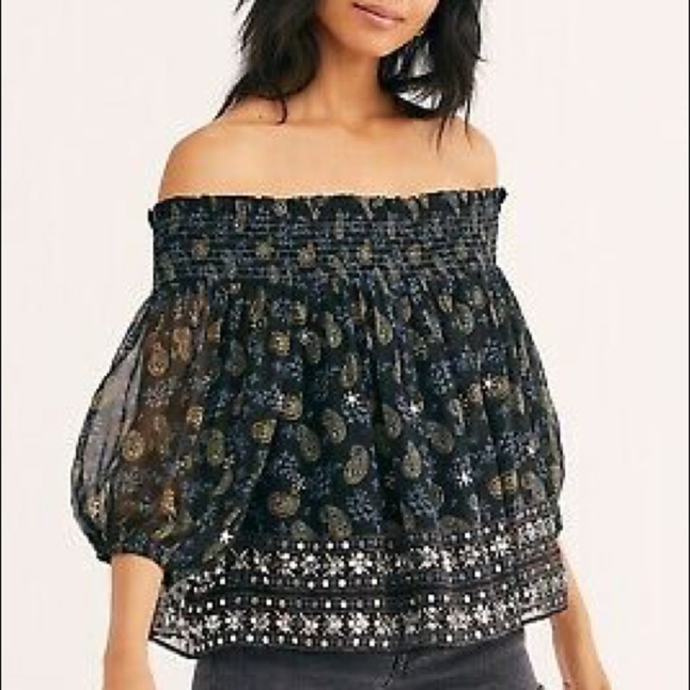 XSOLDXFree People Age Of Aquarius Top - Picture 15 of 15